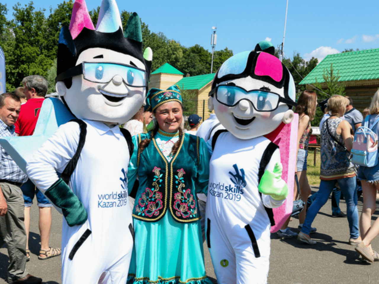 Welcome Almaz and Altyn the WorldSkills Kazan 2019 Mascots