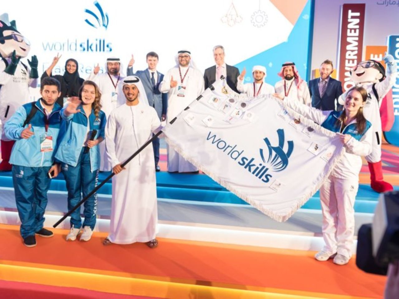 WorldSkills Flag Returns to the UAE as part of its global tour