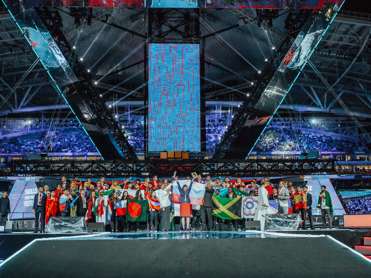 Celebrating the power of skills at WorldSkills Kazan 2019 Closing Ceremony