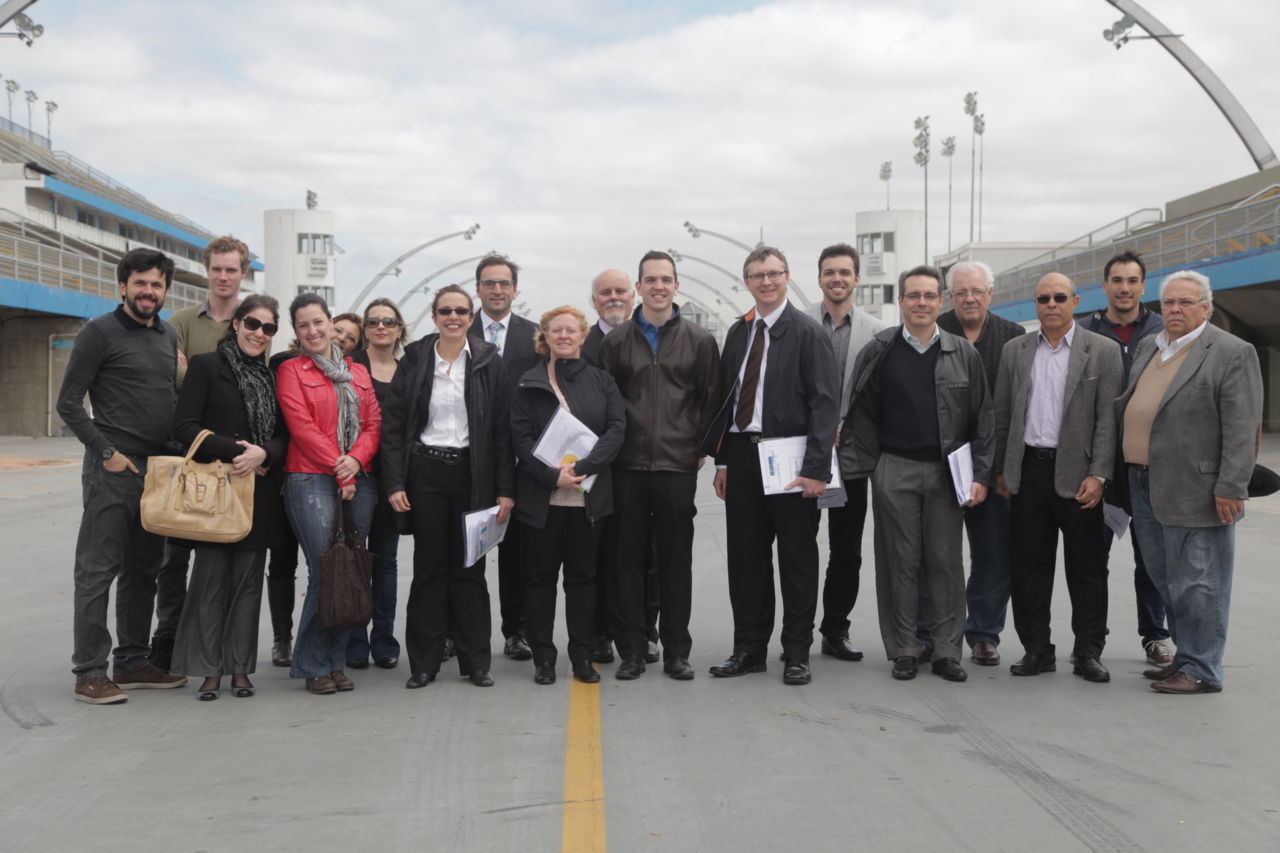 WorldSkills International and WorldSkills São Paulo 2015 staff meet at Anhembi Park.