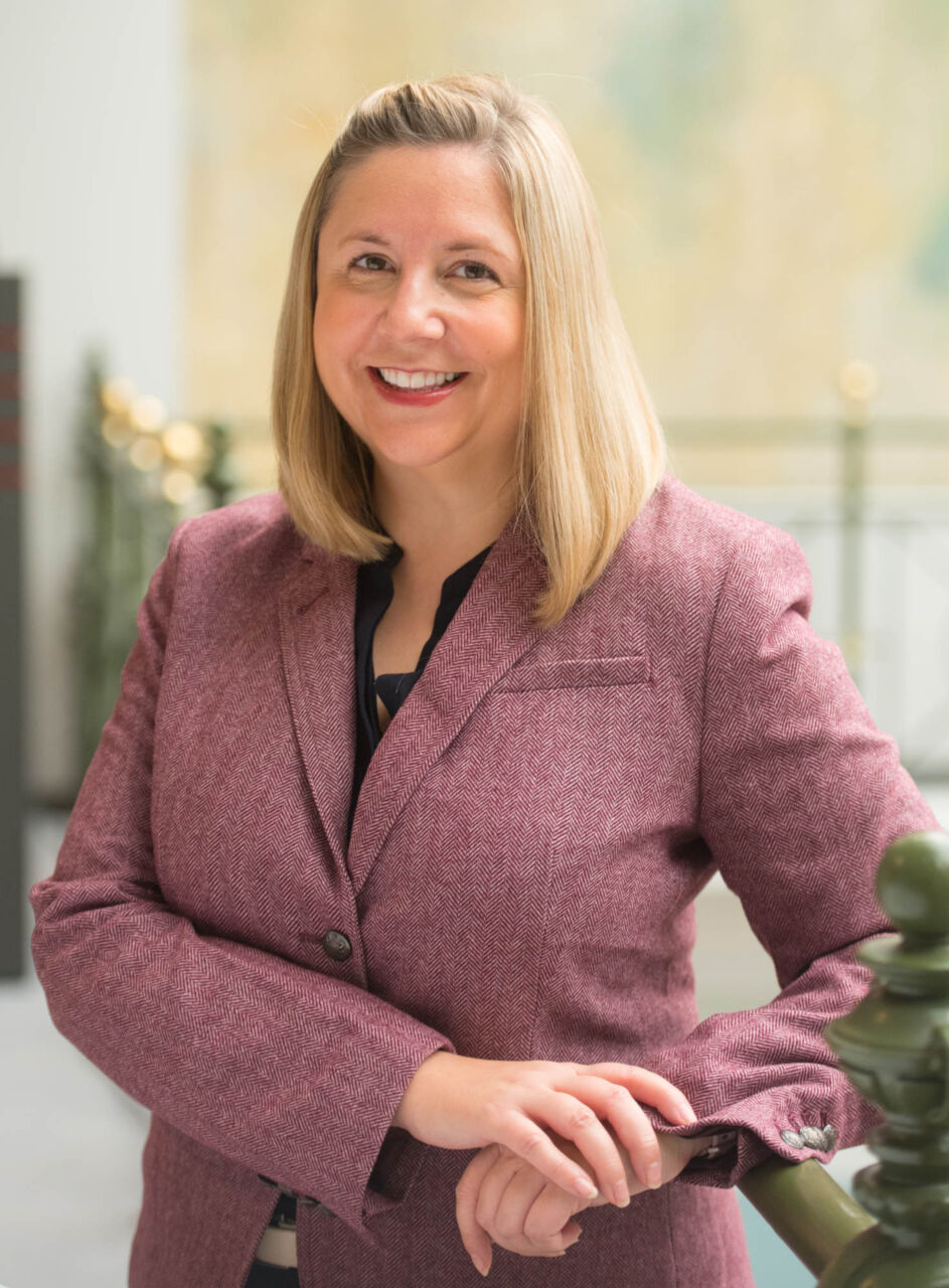 A portrait photo of Shawna Bourke, who was appointed Director of Marketing and Communications for WorldSkills International in July 2021.