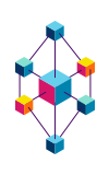 Illustration of a network of cubes